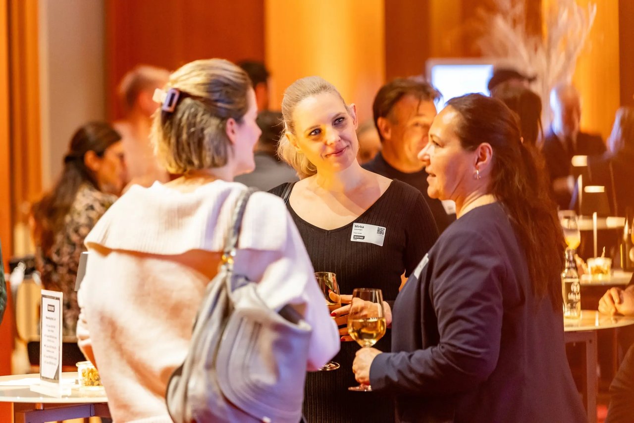 Gesprächsrunde bei einem Event